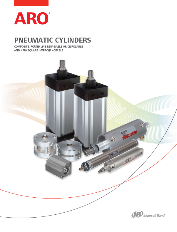 ARO pneumatic cylinders are the smart choice for your fluid management needs, get the brochure today.