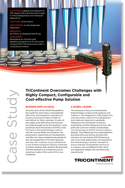 In-Vitro Diagnostics Instrument Case Study